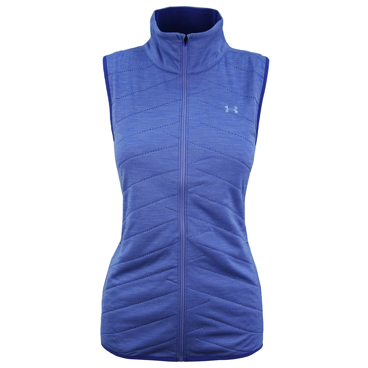 Under Armour ColdGear Reactor Gilet Zip Up Womens Fitted Sleeveless 1304348  586