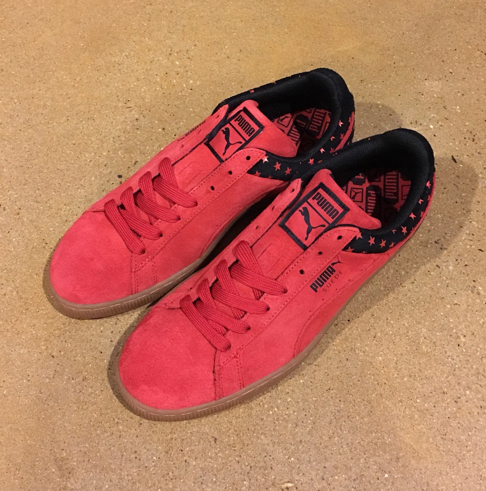 Puma Puma Puma Suede Stars Men's Size 10 US High Risk Red Black shoes Sneakers Deadstock 7addb4 Puma Puma Puma Suede Stars Men's Size 10 US High Risk Red Black shoes Sneakers Deadstock 7addb4