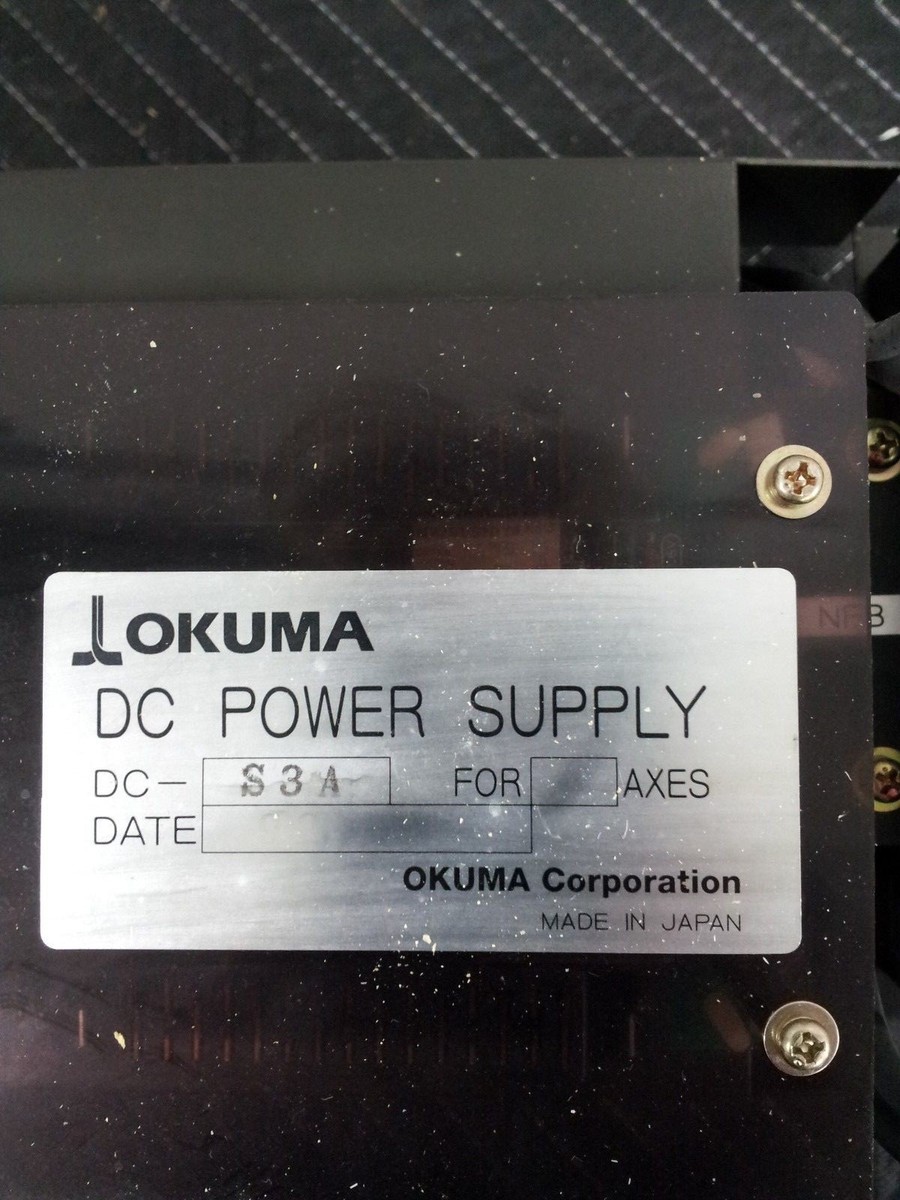 電源ユニット OKUMA DC POWER SUPPLY DCPS-3 FOR 3 AXES Okuma DCPS-3 DC Power Supply 200V 60A For 3 Axes for sale