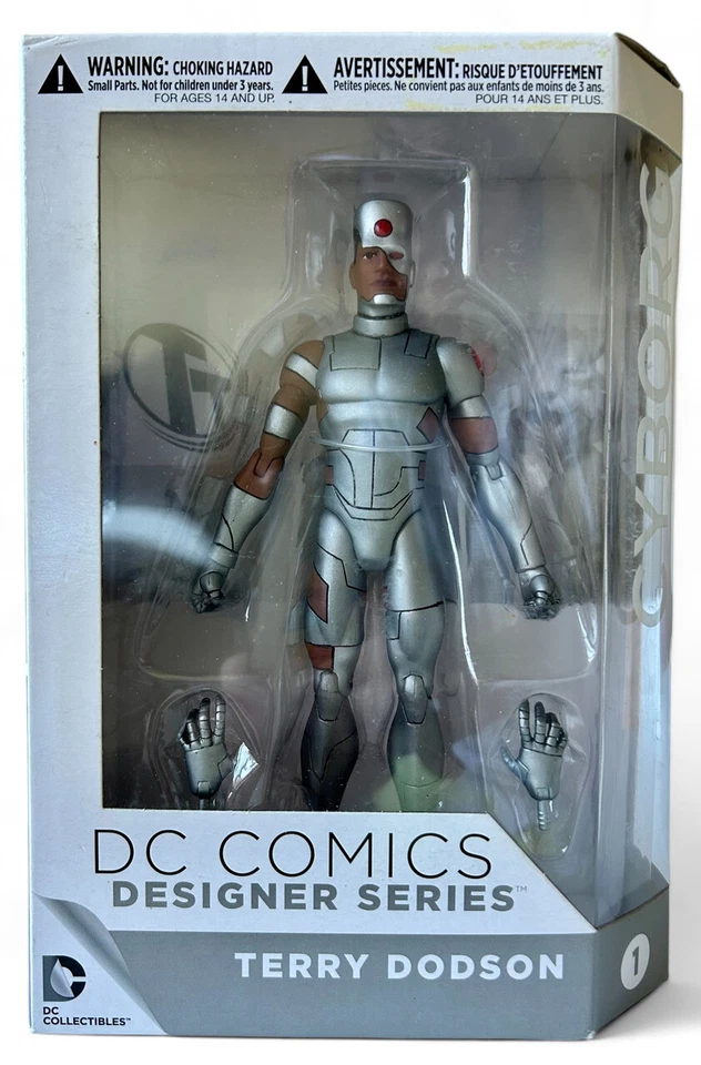 DC Comics Designer Serie Cyborg Personaggio Articolato Terry Dodson Statue Film - Immagine 2 di 4