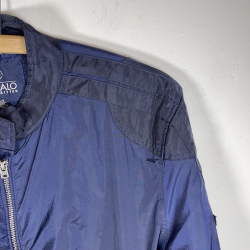 Buffalo David Bitton Jacket Mens Size L Outerwear Full Zip Navy Long Sleeves - Picture 4 of 8