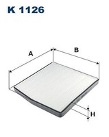 Filtron K 1126 Filter, Innenraumluft