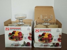 Vintage Lancaster Colony, Dessert Cups Set of 15 pieces. Made in Turkey Dessert