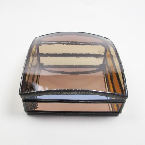 Glass jewelry box - stained glass - multicolor art glass - Picture 2 of 9
