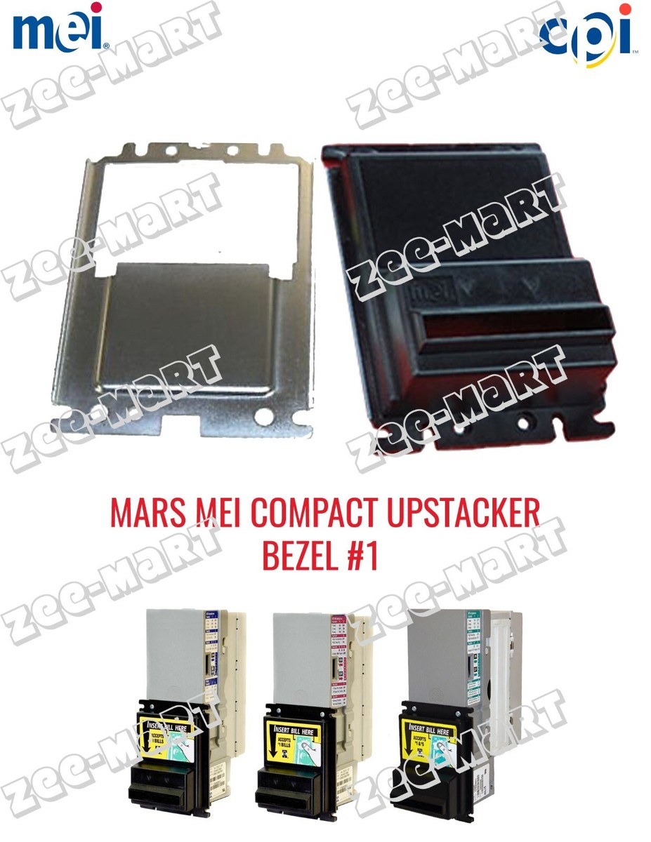 MEI MARS Upstacker Assembly - Bezel #1 - Mask - Face - Part No