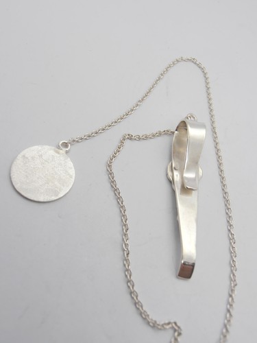 Bastone di Esculapio : Segnalibro in Argento 925 - Asclepio Simbolo Medicina - Imagen 4 de 6