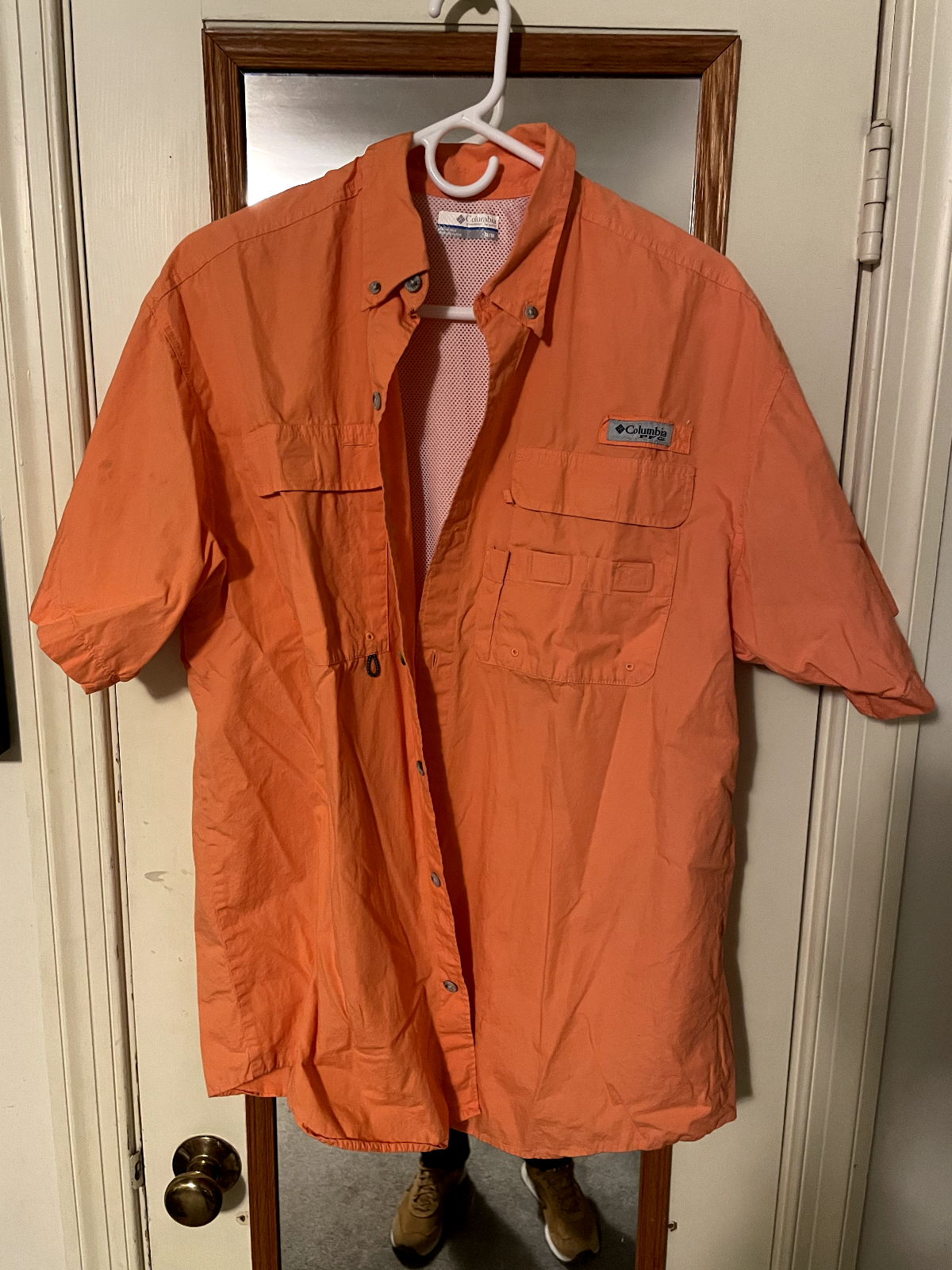 Columbia Performance Fishing Gear Men's Medium Outdoor Fieldwork/Fishing Shirt