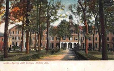 Spring Hill College Mobile Alabama 1905c postcard