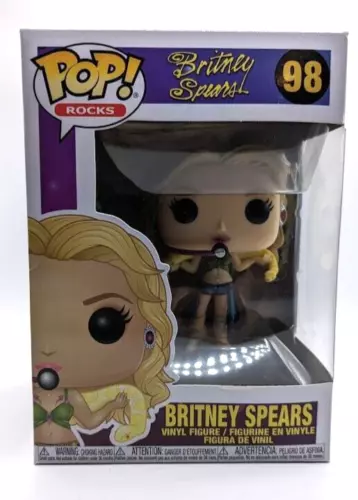 Funko Pop! Britney Spears #98 Slave 4 U W/Protector