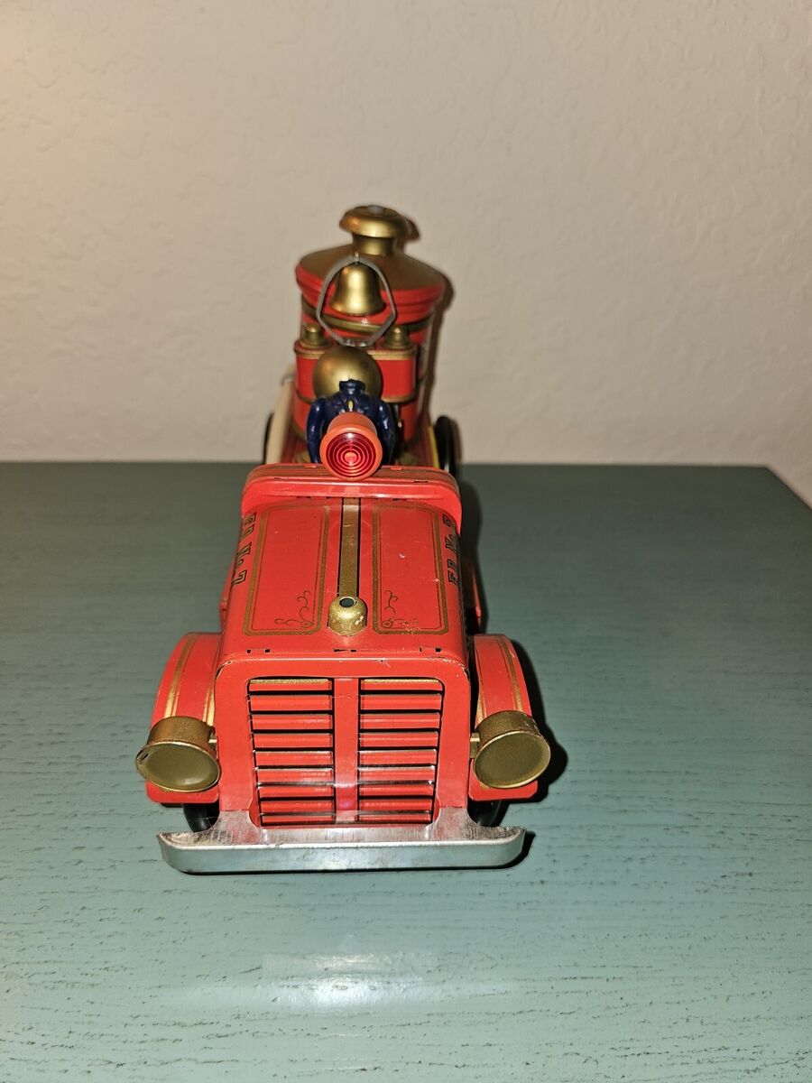 Vintage Tin Toy Firetruck-Modern Toys Japan | eBay Vintage Tin Toy Firetruck-Modern Toys Japan | eBay