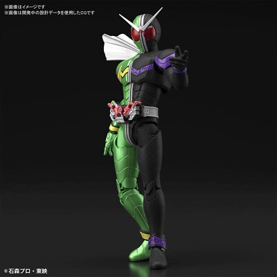 Figure Rise Standard Kamen Rider W Cyclone Joker colored plastic