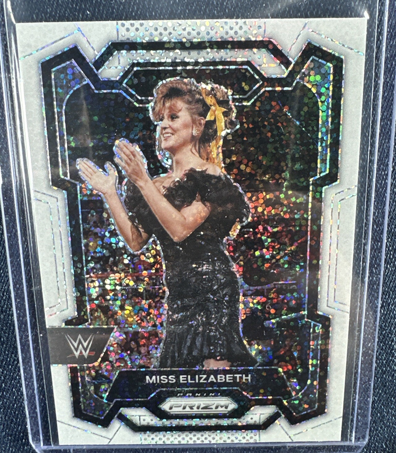 2024 WWE Panini Prizm Miss Elizabeth White Sparkle SSP 🔥 Legend