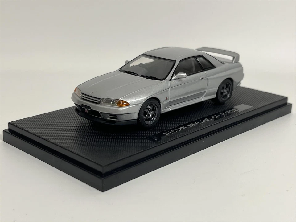 Nissan Skyline Gt R R32 Argento 1:43 Ebbro 761 - Immagine 2 di 4