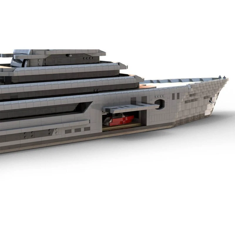 MOC-162171 Super Luxury Large Yacht Model 5671 Pieces Building Kit Gift - Image 3 of 4