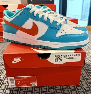 Nike Dunk Low Retro White/Cosmic Clay Dusty Cactus DV0833-102 Size 12