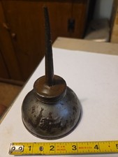 1920s Ford Script Thumb Oiler Oil Can Embossed Antique Car Part Original Working