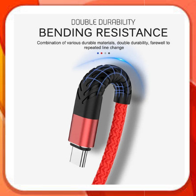 Fast charging cable USB Type C data cable charging cable For Mobile Phones