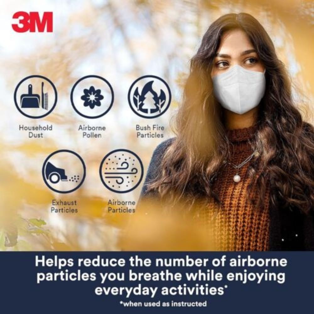 3M P2 Respirator 9123 Disposable Face Mask (Pack of 25) — image 4