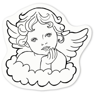 Aufkleber Sticker ''Kleiner Engel'' (DW041690)