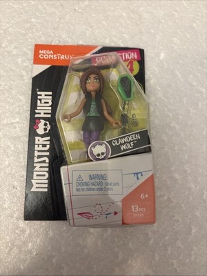 Monster High Construx Clawdeen Wolf Series Collection 4 Mega Blocks