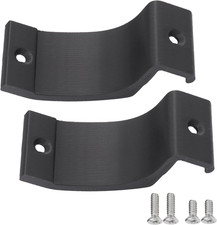 Shower Door Towel Bar Brackets for Bypass 2 Pcs