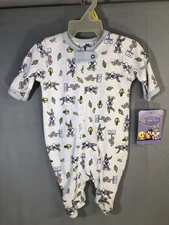 Vintage Looney Tunes Preemie Baby 1 pc Outfit Bugs Bunny 100% Cotton NWT