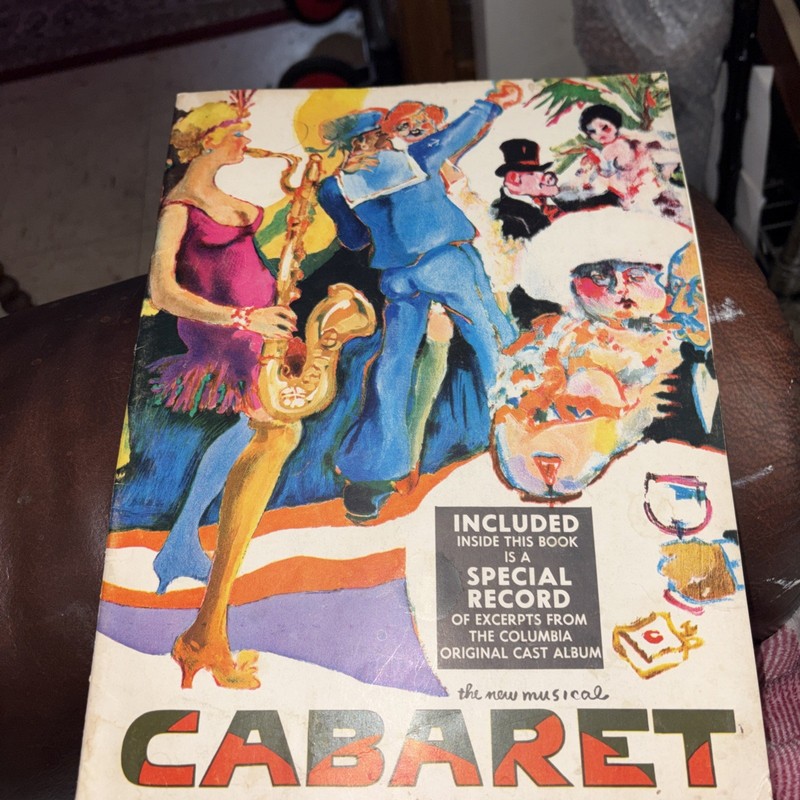 Program From Cabaret 1966