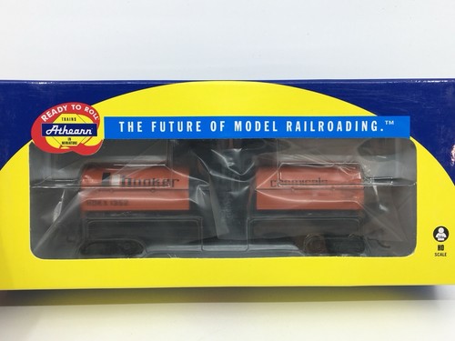HO Athearn RTR 72947 Hooker Químico Tanque Coche HOKX #1352 Ruedas de Metal | Condition: Used