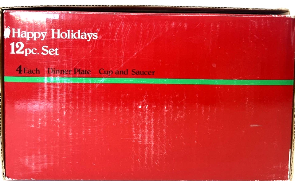 Nikko Happy Holiday Juego de 12 Piezas Nuevo con Caja Foto 4 de 4