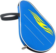 Oxford Cloth Table Tennis Racket Case with Ball Storage Perfect for Travel