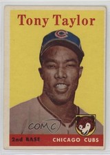 1958 Topps Tony Taylor #411 0z0n