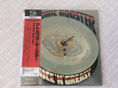Atomic Rooster - Nice´N´Greasy - Japan Mini LP CD 2023 BELLE-233832 - NEU