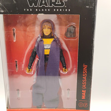 Star Wars The Acolyte Mae Assassin Black Series 6  Hasbro NEW Box Damage READ