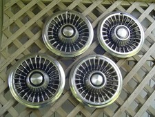Vintage 1966 66 Pontiac Bonneville Star Chief Parisienne Hubcaps Wheel Covers