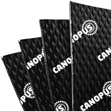 CANOPUS Car Sound Deadening Mat - 80 mil 10 sqft Butyl Sound Deadener for Tru...