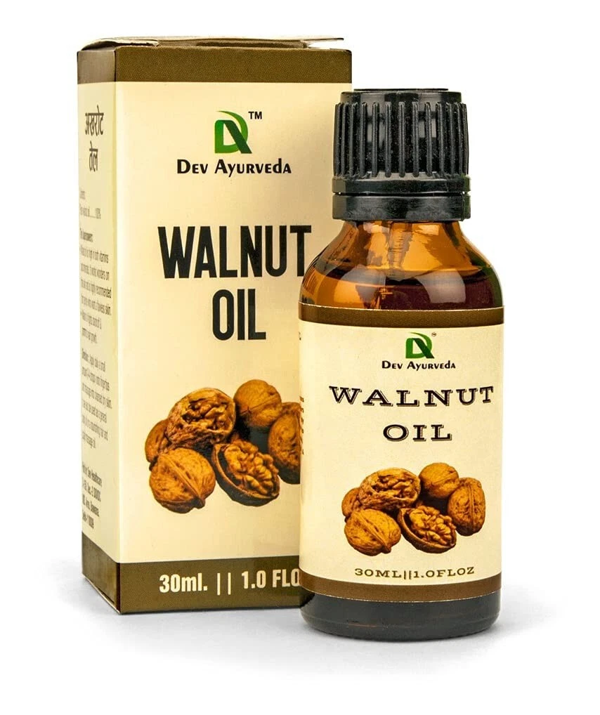 Dev Ayurveda Walnut Oil 100% Cold Pressed 30 Ml