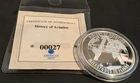 American Mint COA 1998 History of Aviation .999 fine silver