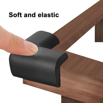12PCS Child Baby Desk Table Corner Edge Protector Soft Safety Foam Cushion Guard