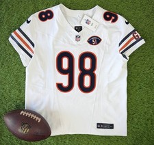 Authentic Montez Sweat Chicago Bears Authentic White Nike FUSE Elite Jersey 48