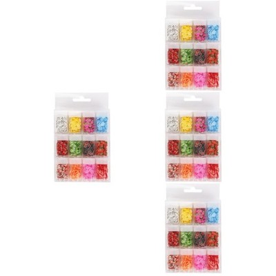 Set of 4 Nagel Zubehör Charms Obst Nageldekorationen Fruchtnagelscheiben