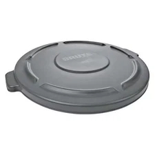 Rubbermaid Commercial Fg261960gray Brute Trash Can Lid, Round, 20 Gal Capacity,