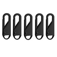 5PCS Universal Zipper Puller Detachable Metal Zipper Head Repair Kits For Zip