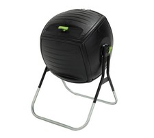 Trommelkomposter Komposter drehbarer Gartenkomposter Kunststoff  Lifetime 189L