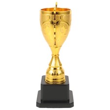 Mini Trophies Plastic: Gold Award Trophies For Kids - 17cm Winner Sports Game