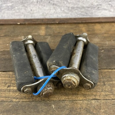 Vintage Block Pedals Pair 9/16 Torrington Style 4