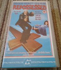Repossessed VHS Video Tape Exorcist Spoof, Leslie Nielsen, Linda Blair