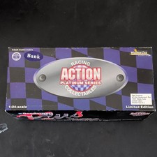 Action Racing Platinum Series Chevrolet Monte Carlo 1:24 Diecast Bank 1999 Ltd  