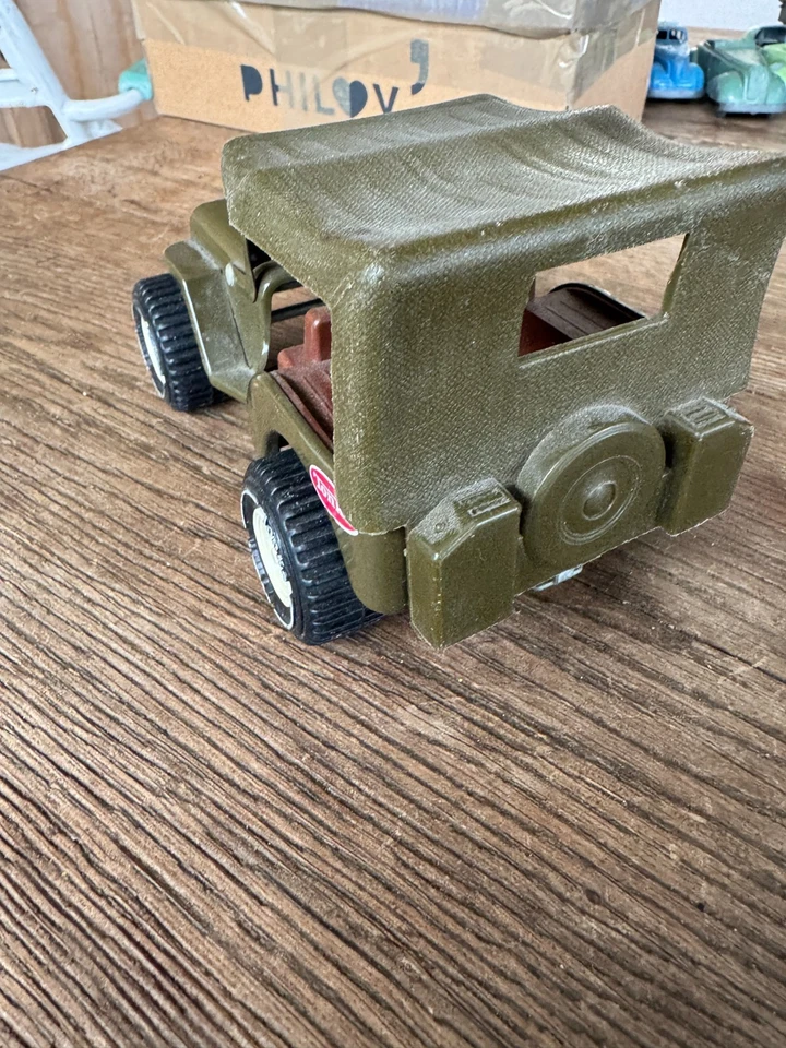 JEEP WILLYS FORD TOLE TONKA VINTAGE 1970 - Photo 4/4