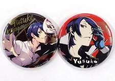 Persona 5 Royal Yusuke Kitagawa Metal Style Can Badge Set 2pcs 2.2in Prize