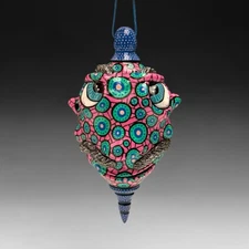 Handmade Face Jug Ornament - Ben Gufford Ceramics